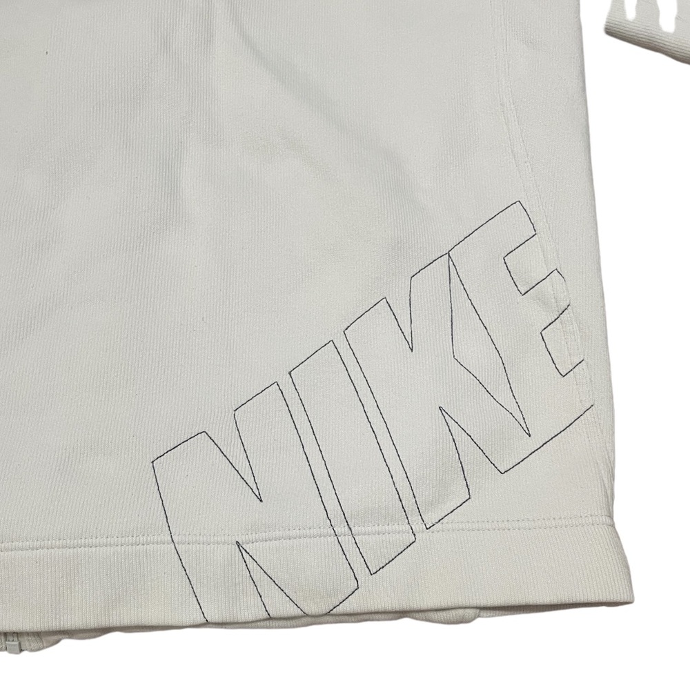 Vintage Nike Grey Tag Heavyweight Full Zip Embroidered Spell Out Size Large - Picture 4 of 6